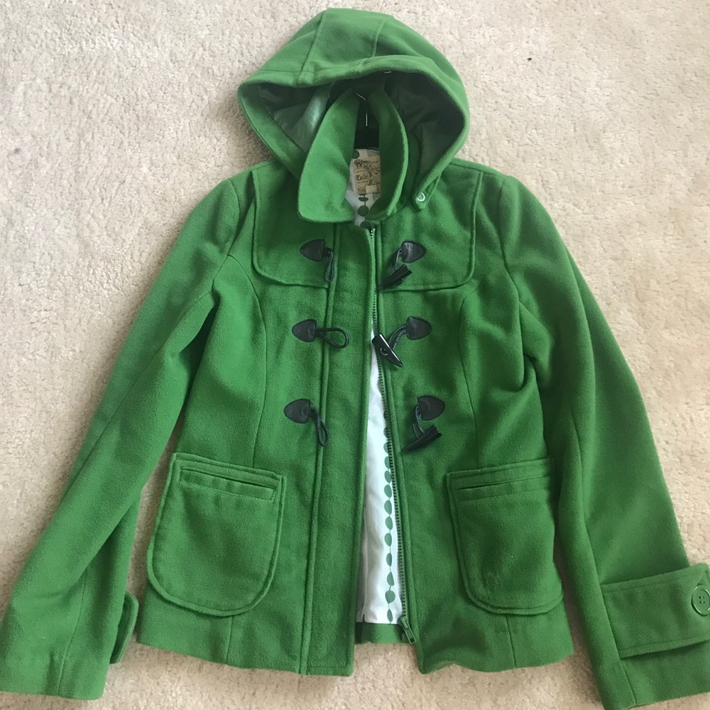 TULLE Vibrant Green Jacket size S